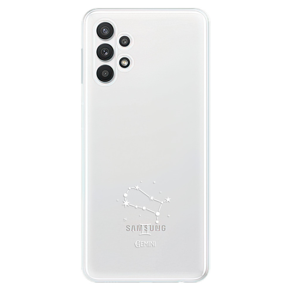 Odolné silikónové puzdro iSaprio - čiré - Blíženci - Samsung Galaxy A32