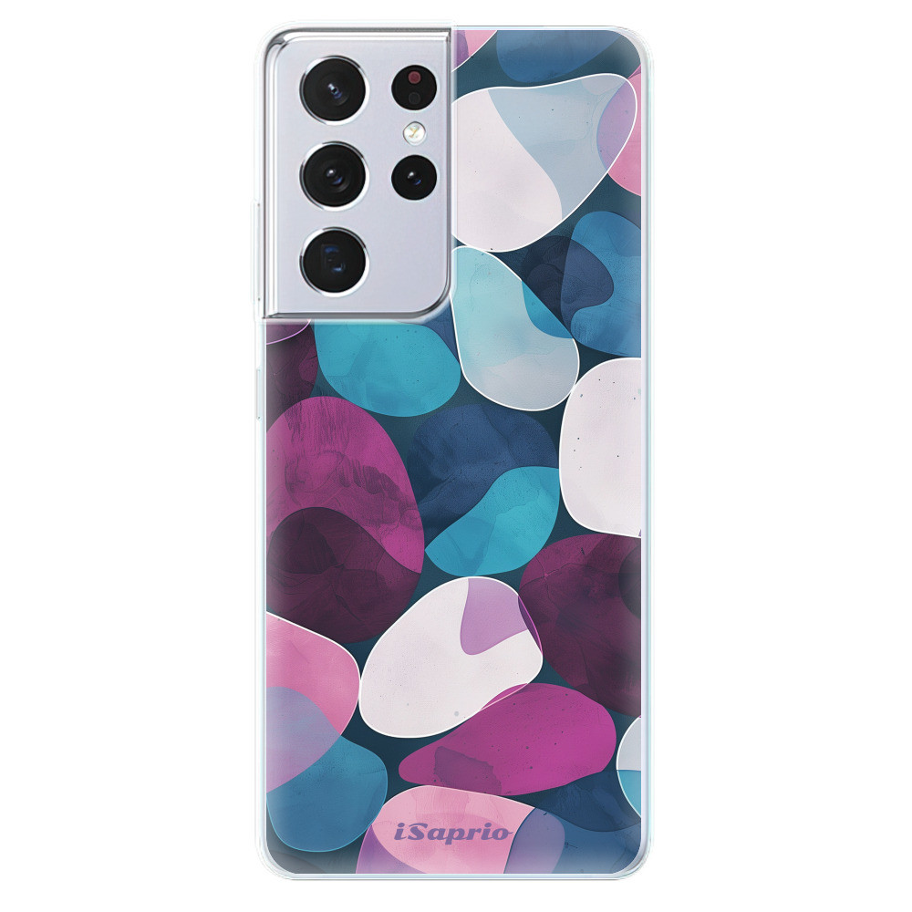 Odolné silikónové puzdro iSaprio - Stones - Samsung Galaxy S21 Ultra