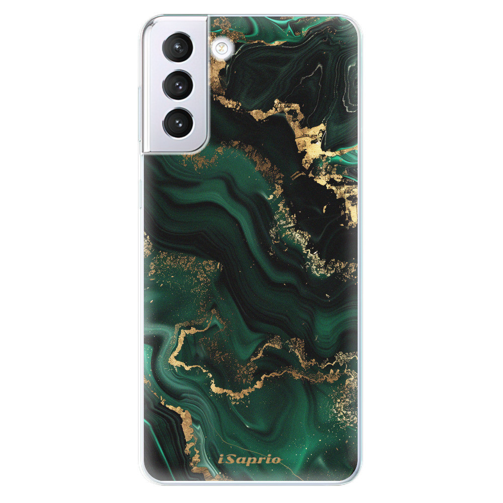 Odolné silikónové puzdro iSaprio - Emerald - Samsung Galaxy S21+