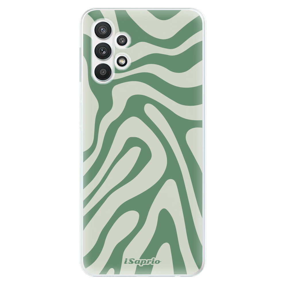 Odolné silikónové puzdro iSaprio - Zebra Green - Samsung Galaxy A32 5G