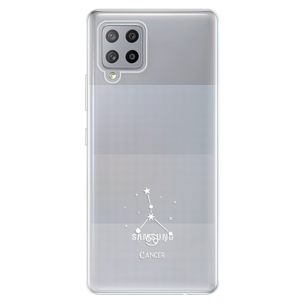 Odolné silikónové puzdro iSaprio - čiré - Rak - Samsung Galaxy A42