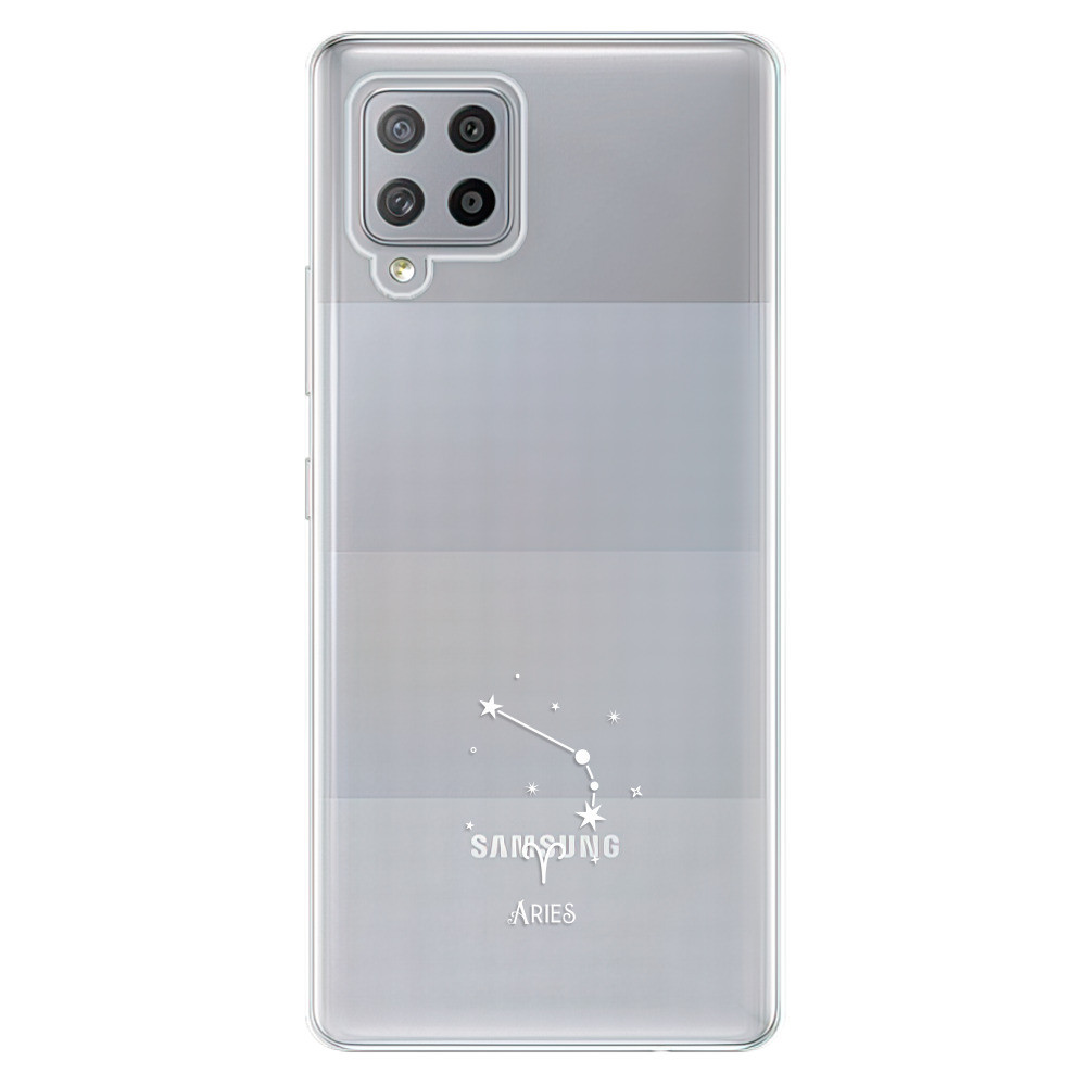 Odolné silikónové puzdro iSaprio - čiré - Beran - Samsung Galaxy A42