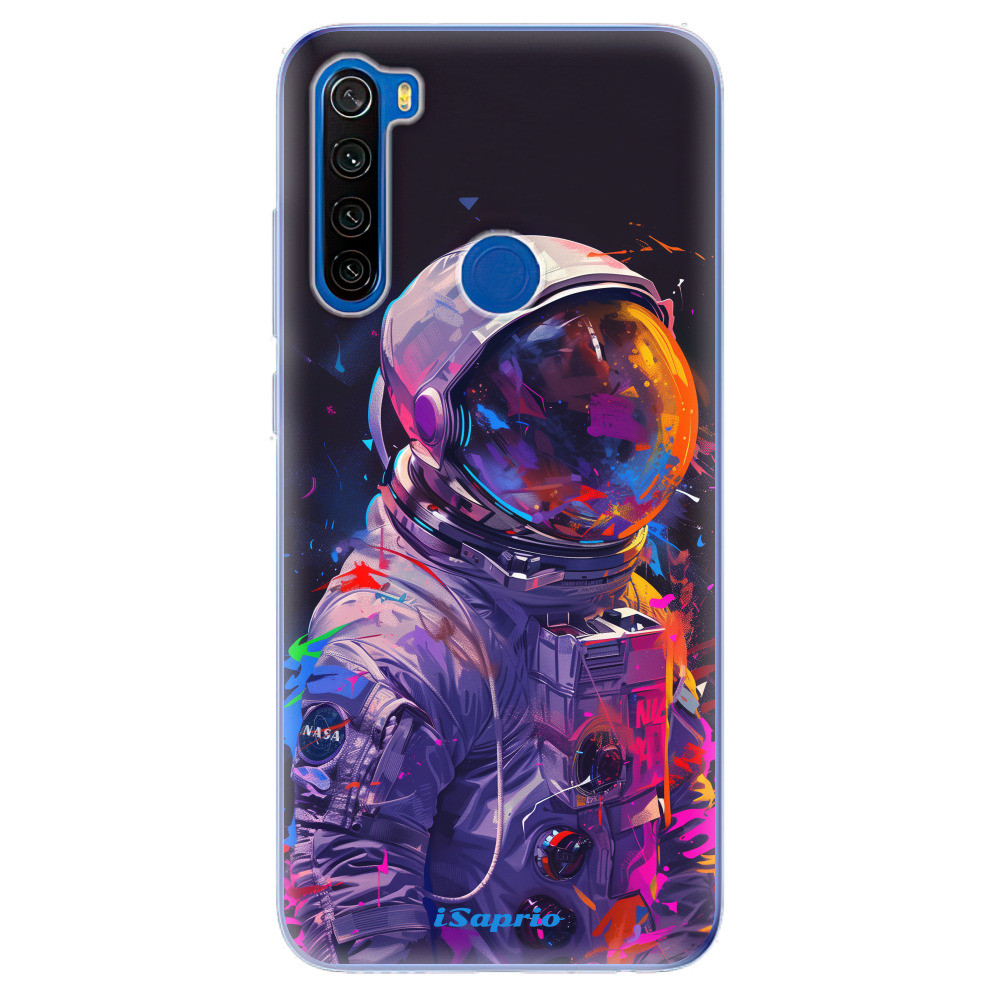 Odolné silikónové puzdro iSaprio - Neon Astronaut - Xiaomi Redmi Note 8T
