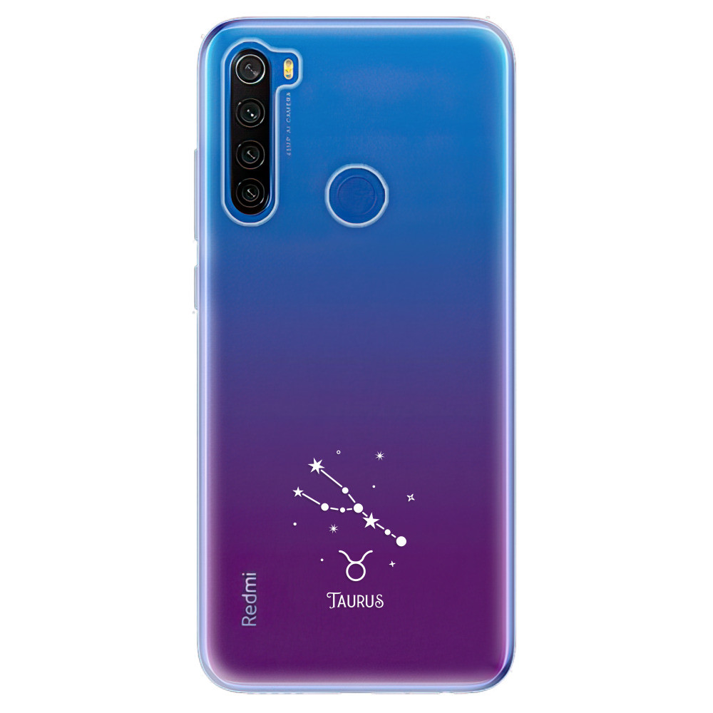 Odolné silikónové puzdro iSaprio - čiré - Býk - Xiaomi Redmi Note 8T