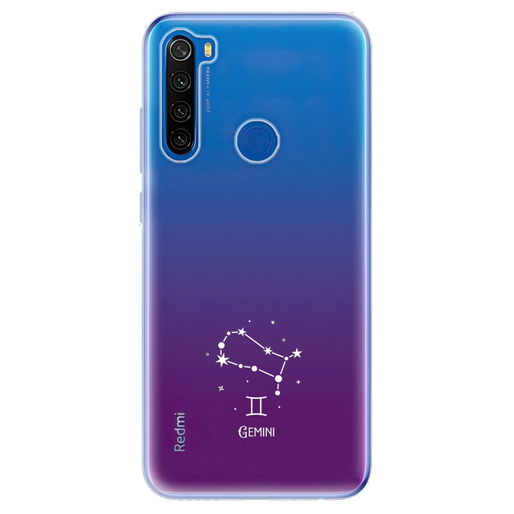 Odolné silikónové puzdro iSaprio - čiré - Blíženci - Xiaomi Redmi Note 8T