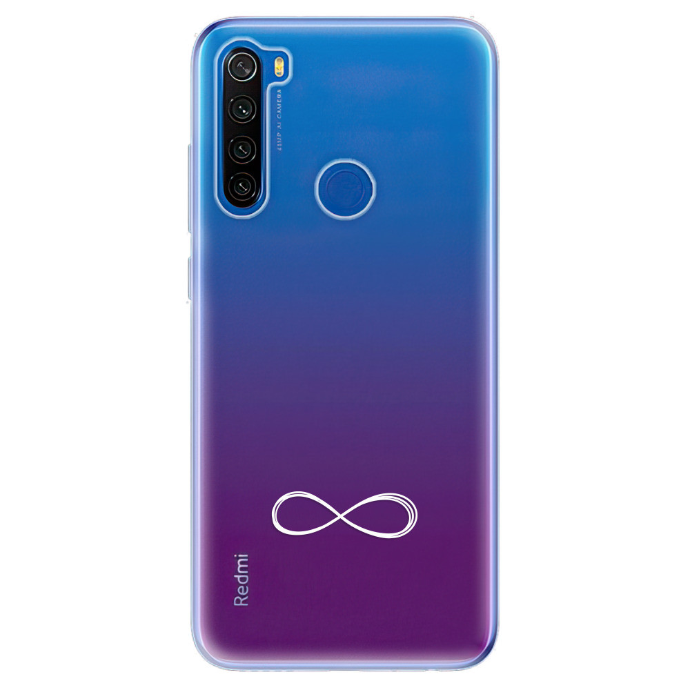 Odolné silikónové puzdro iSaprio - čiré - Infinity - Xiaomi Redmi Note 8T