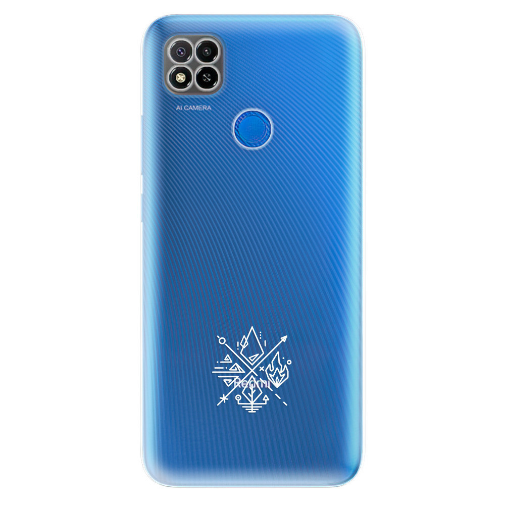 Odolné silikónové puzdro iSaprio - čiré - Elements - Xiaomi Redmi 9C