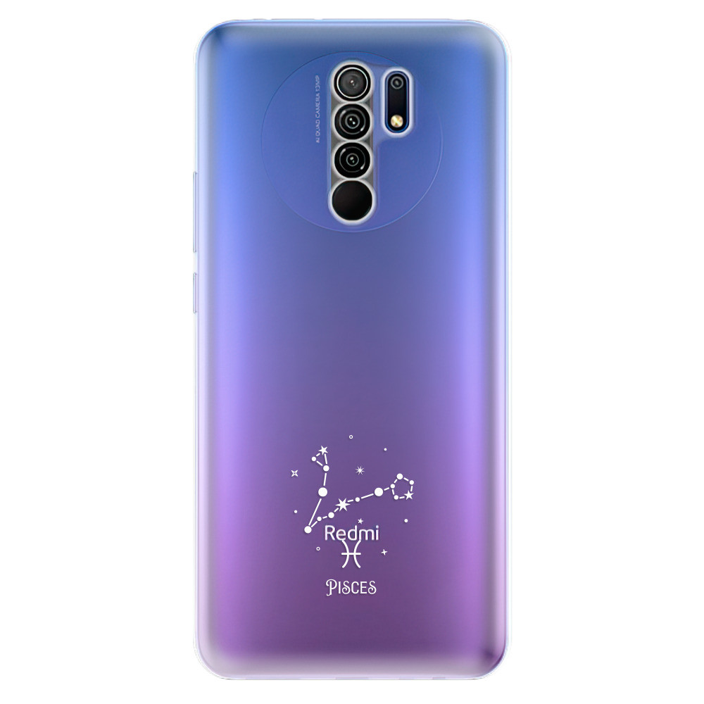 Odolné silikónové puzdro iSaprio - čiré - Ryby - Xiaomi Redmi 9
