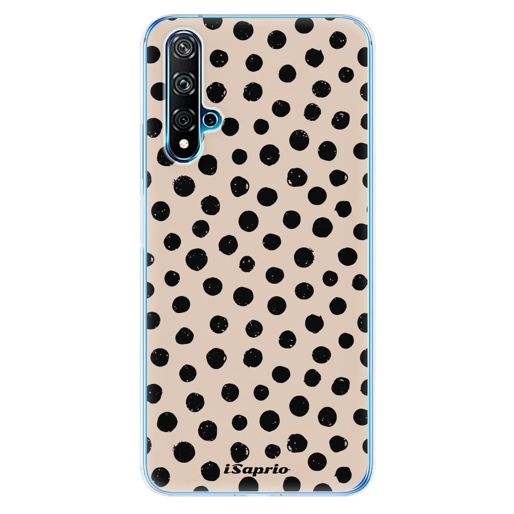 Odolné silikónové puzdro iSaprio - Dotted - Huawei Nova 5T