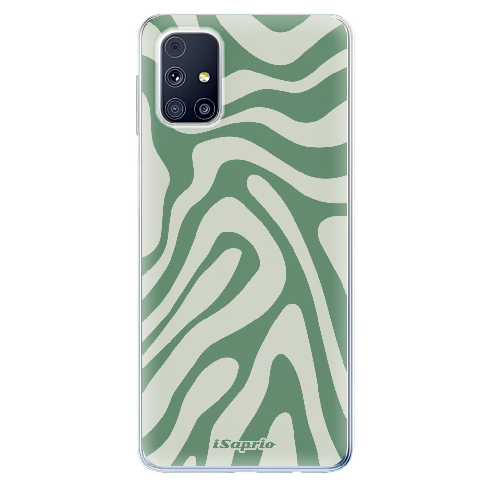 Odolné silikónové puzdro iSaprio - Zebra Green - Samsung Galaxy M31s