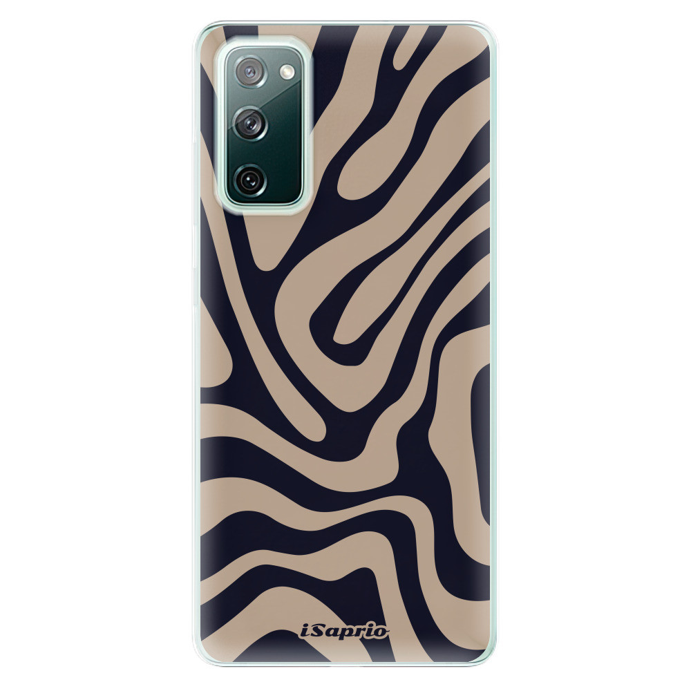 Odolné silikónové puzdro iSaprio - Zebra Black - Samsung Galaxy S20 FE