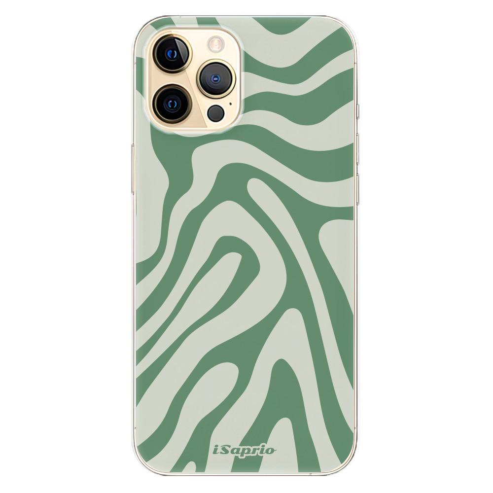 Odolné silikónové puzdro iSaprio - Zebra Green - iPhone 12 Pro