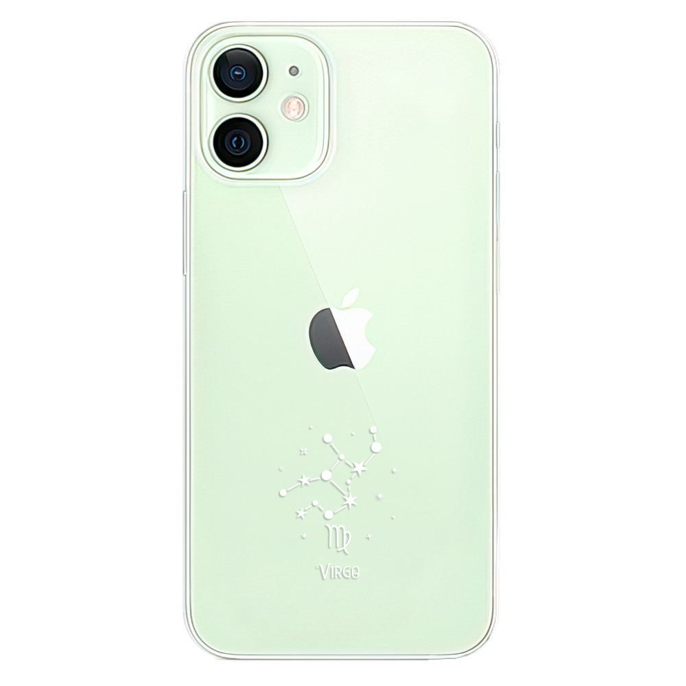 Odolné silikónové puzdro iSaprio - čiré - Panna - iPhone 12 mini