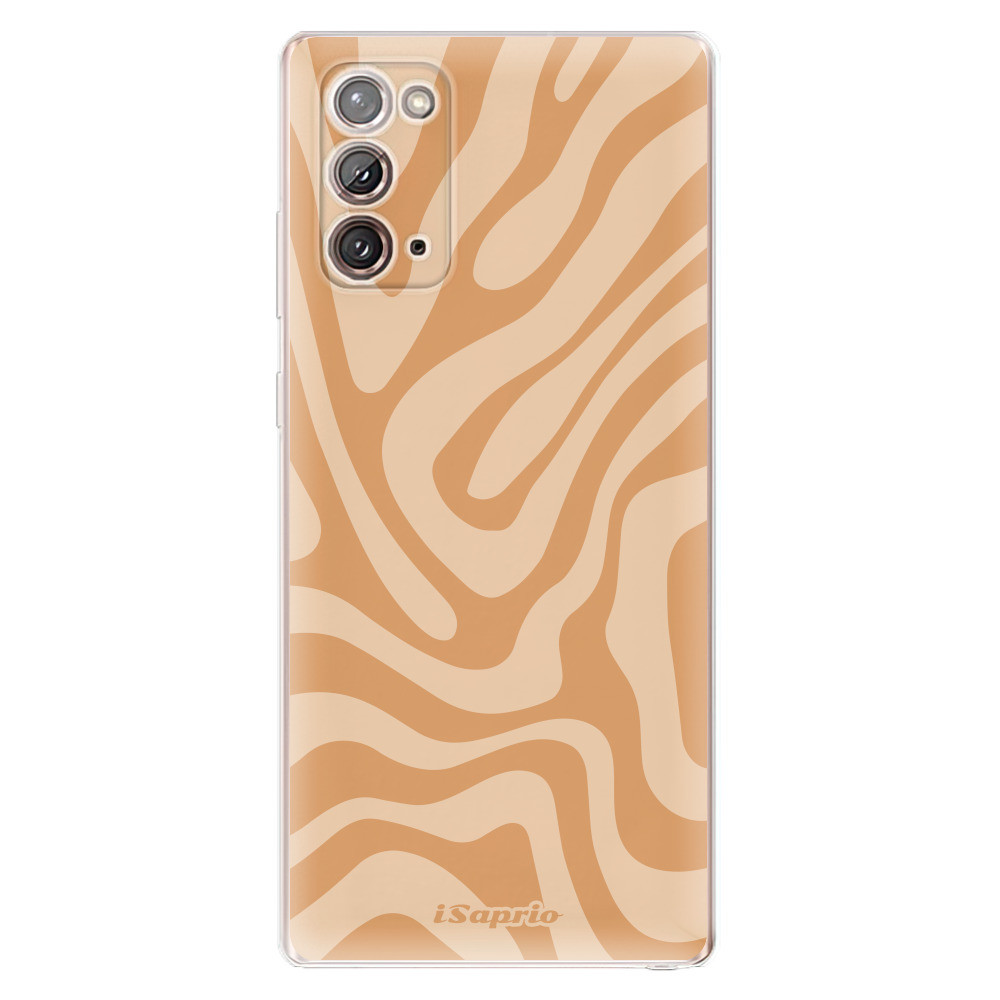 Odolné silikónové puzdro iSaprio - Zebra Orange - Samsung Galaxy Note 20