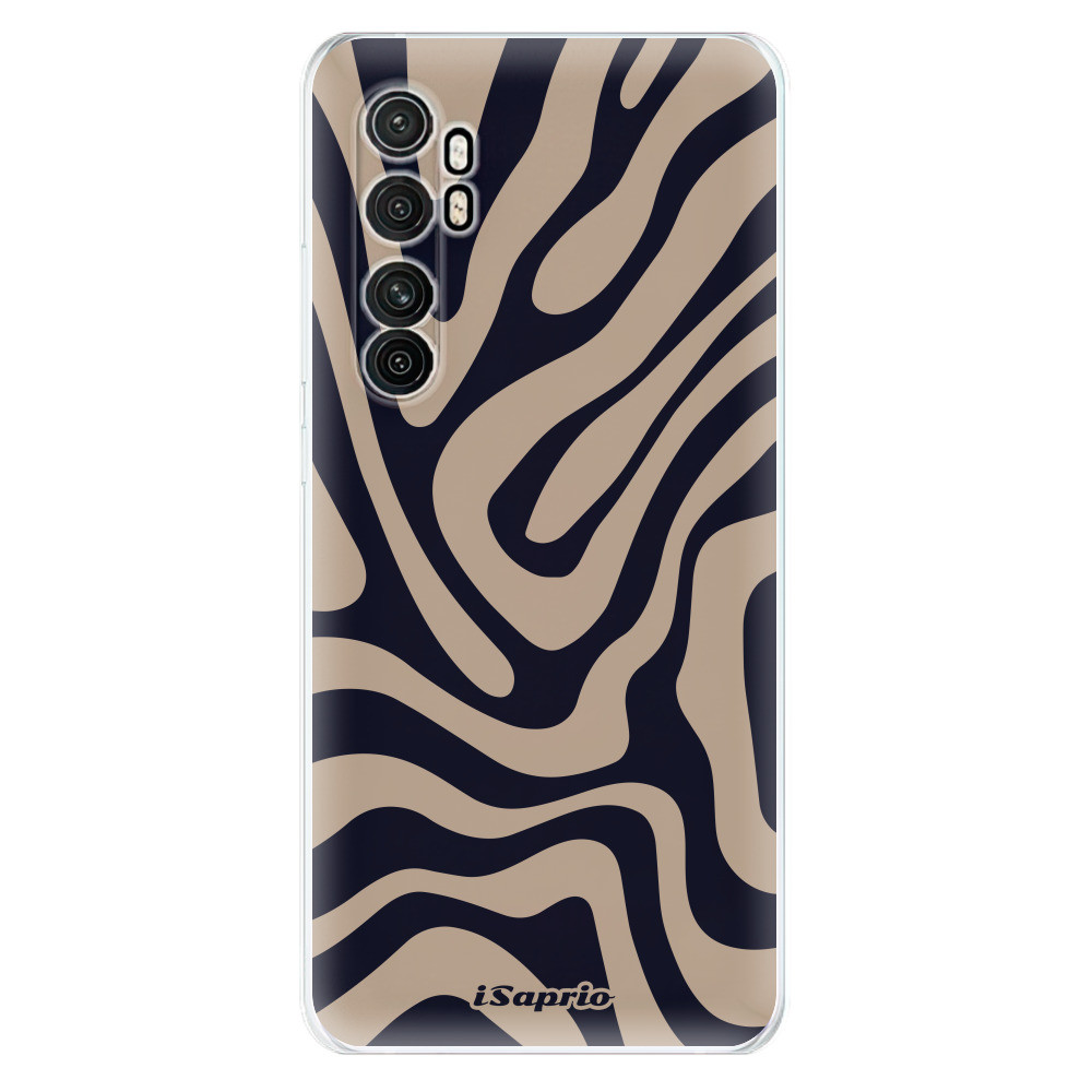 Odolné silikónové puzdro iSaprio - Zebra Black - Xiaomi Mi Note 10 Lite
