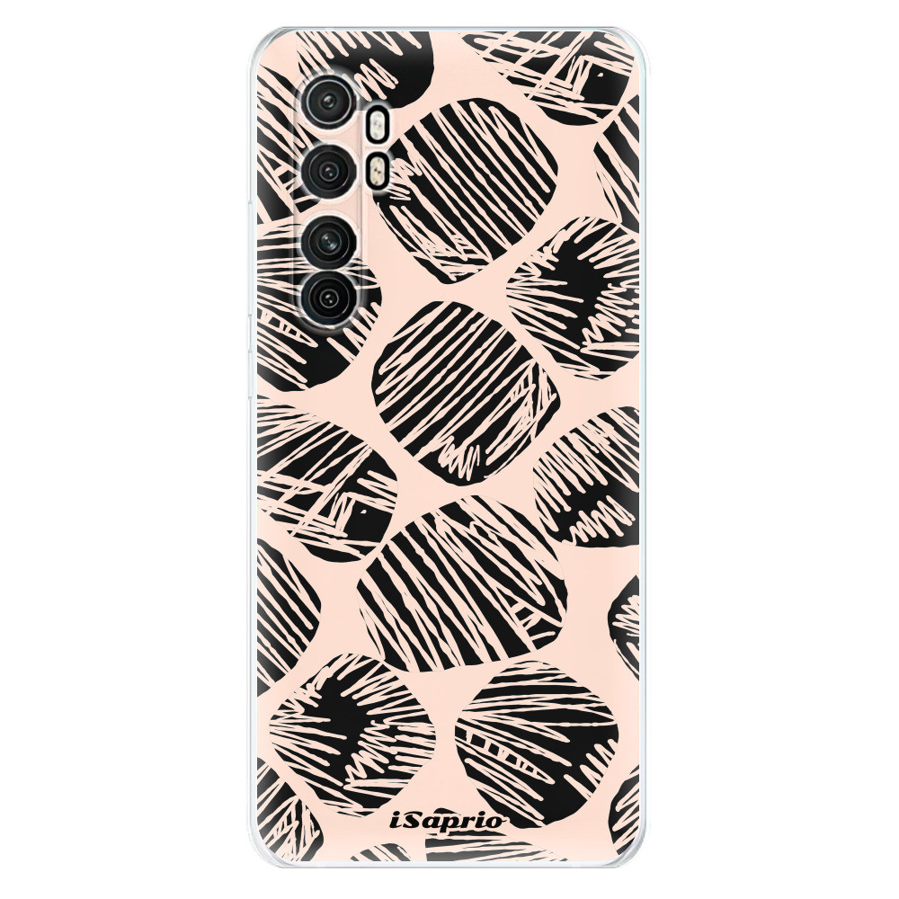 Odolné silikónové puzdro iSaprio - Shapes - Xiaomi Mi Note 10 Lite