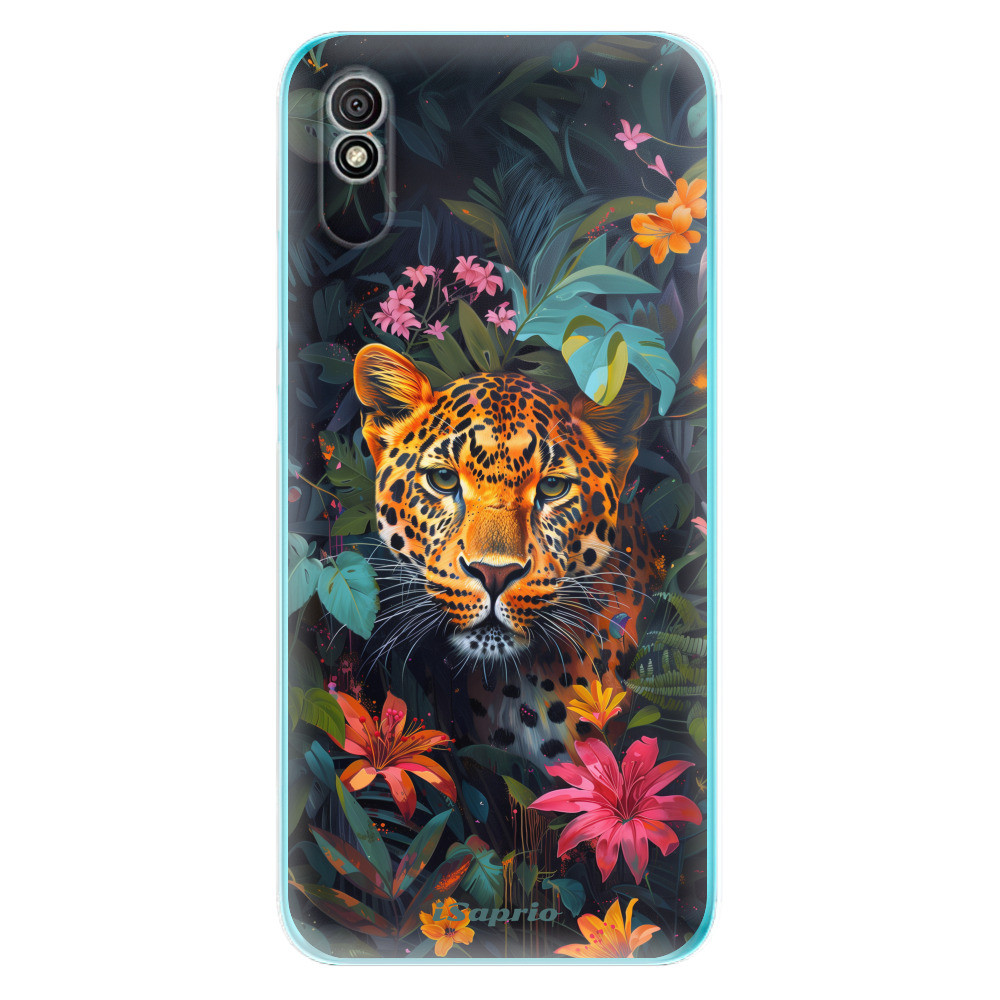 Odolné silikónové puzdro iSaprio - Flower Jaguar - Xiaomi Redmi 9A