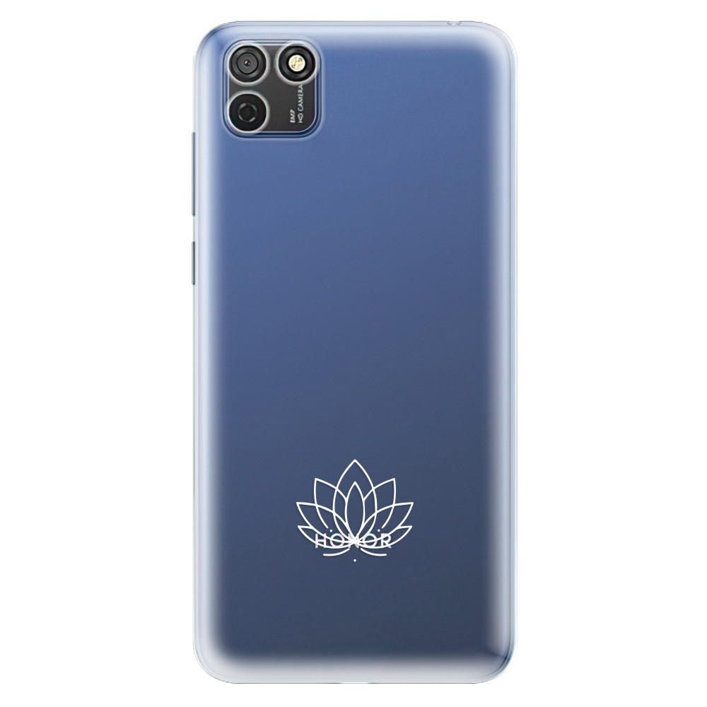 Odolné silikónové puzdro iSaprio - čiré - Lotos - Honor 9S