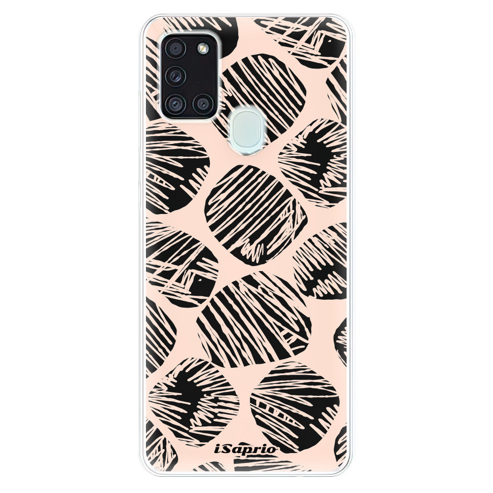Odolné silikónové puzdro iSaprio - Shapes - Samsung Galaxy A21s