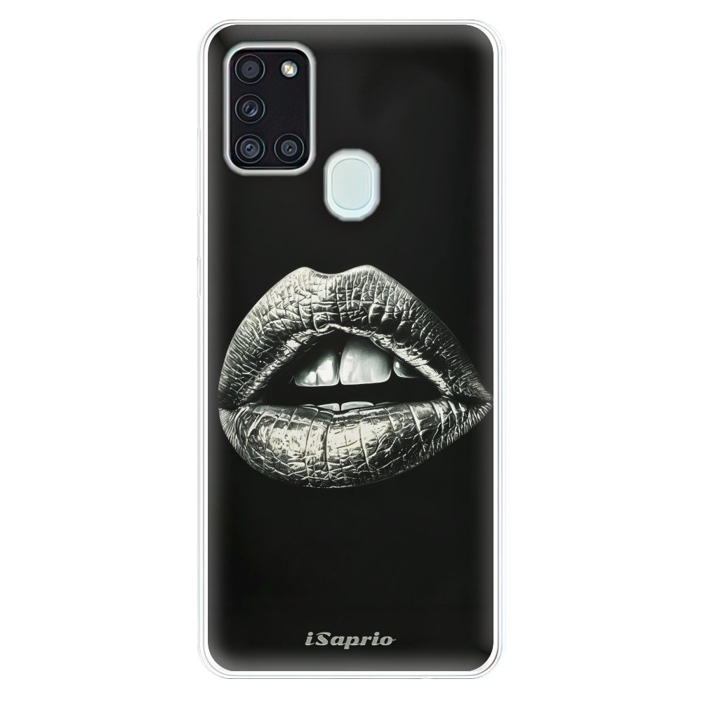 Odolné silikónové puzdro iSaprio - Lips - Samsung Galaxy A21s
