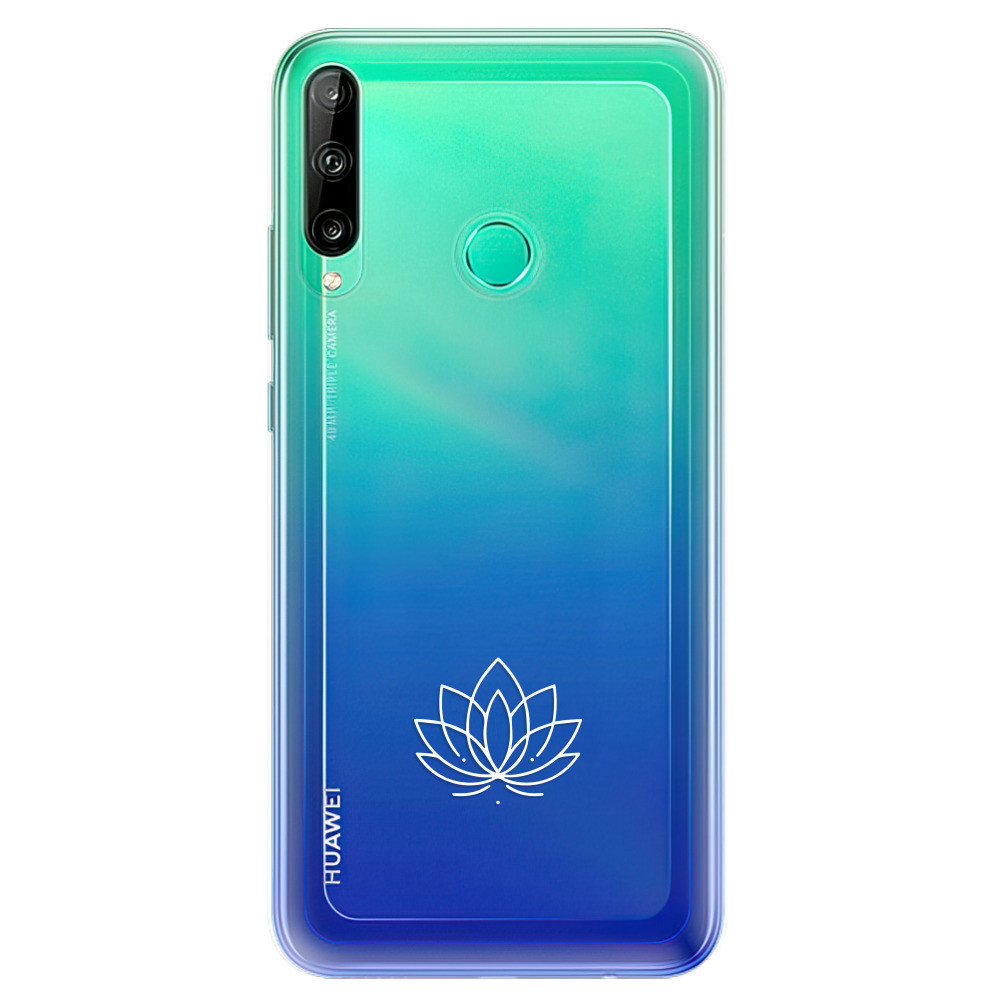 Odolné silikónové puzdro iSaprio - čiré - Lotos - Huawei P40 Lite E