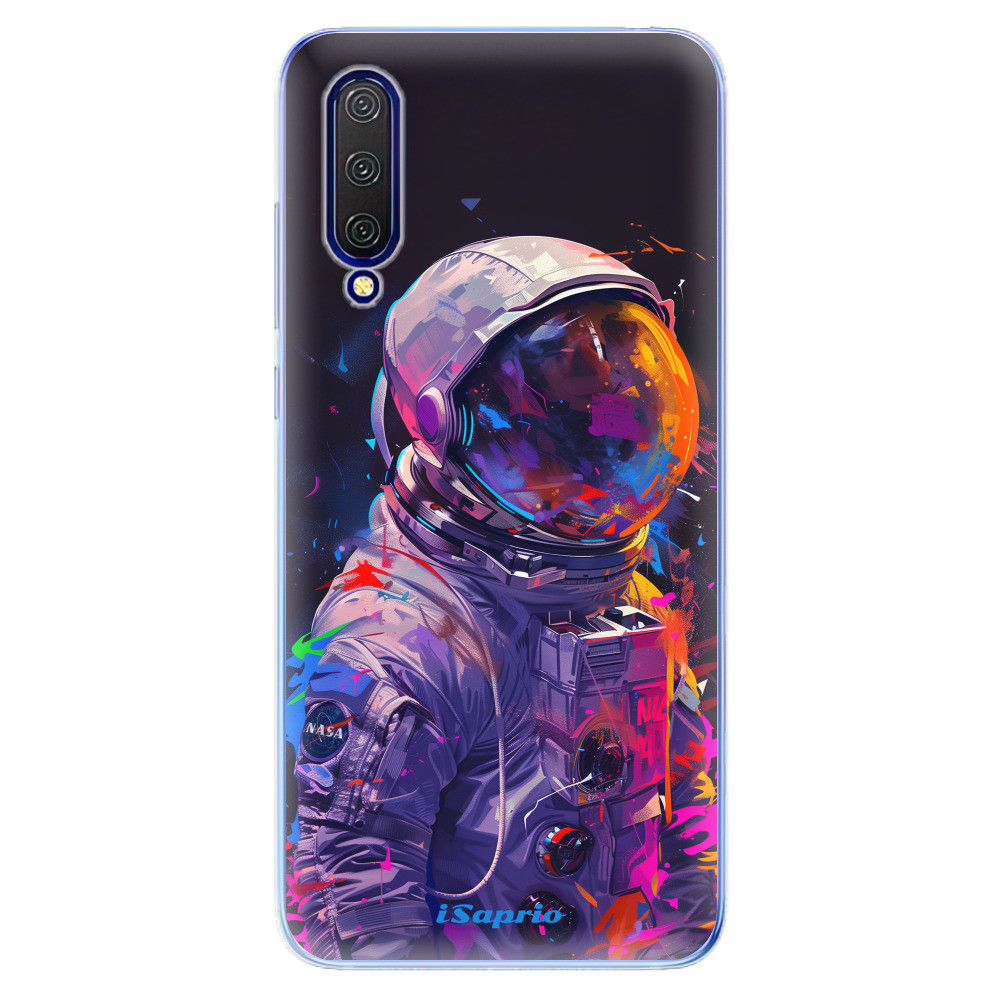Odolné silikónové puzdro iSaprio - Neon Astronaut - Xiaomi Mi 9 Lite