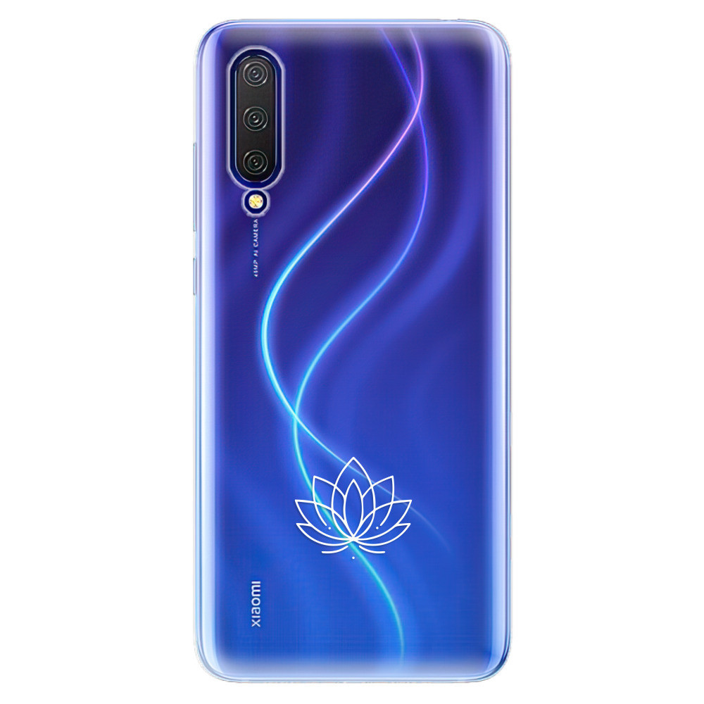 Odolné silikónové puzdro iSaprio - čiré - Lotos - Xiaomi Mi 9 Lite