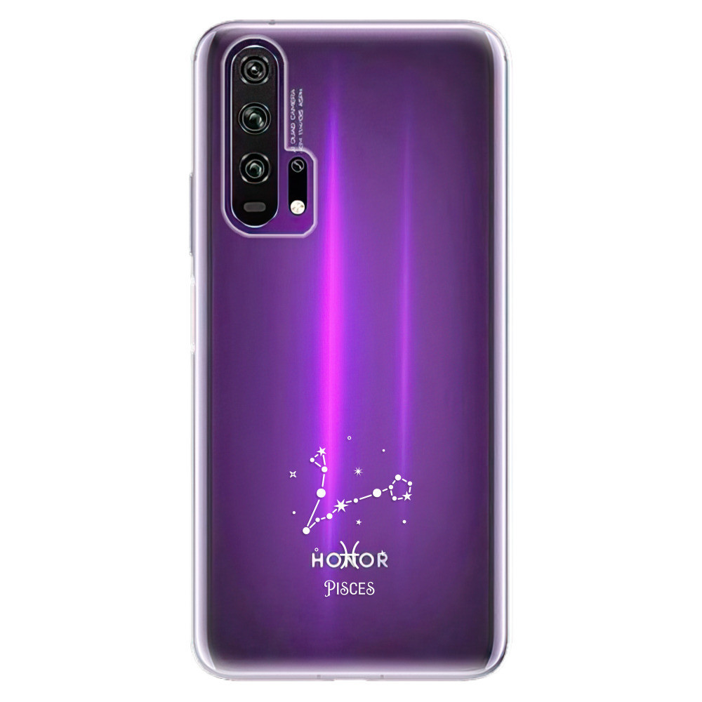 Odolné silikónové puzdro iSaprio - čiré - Ryby - Honor 20 Pro