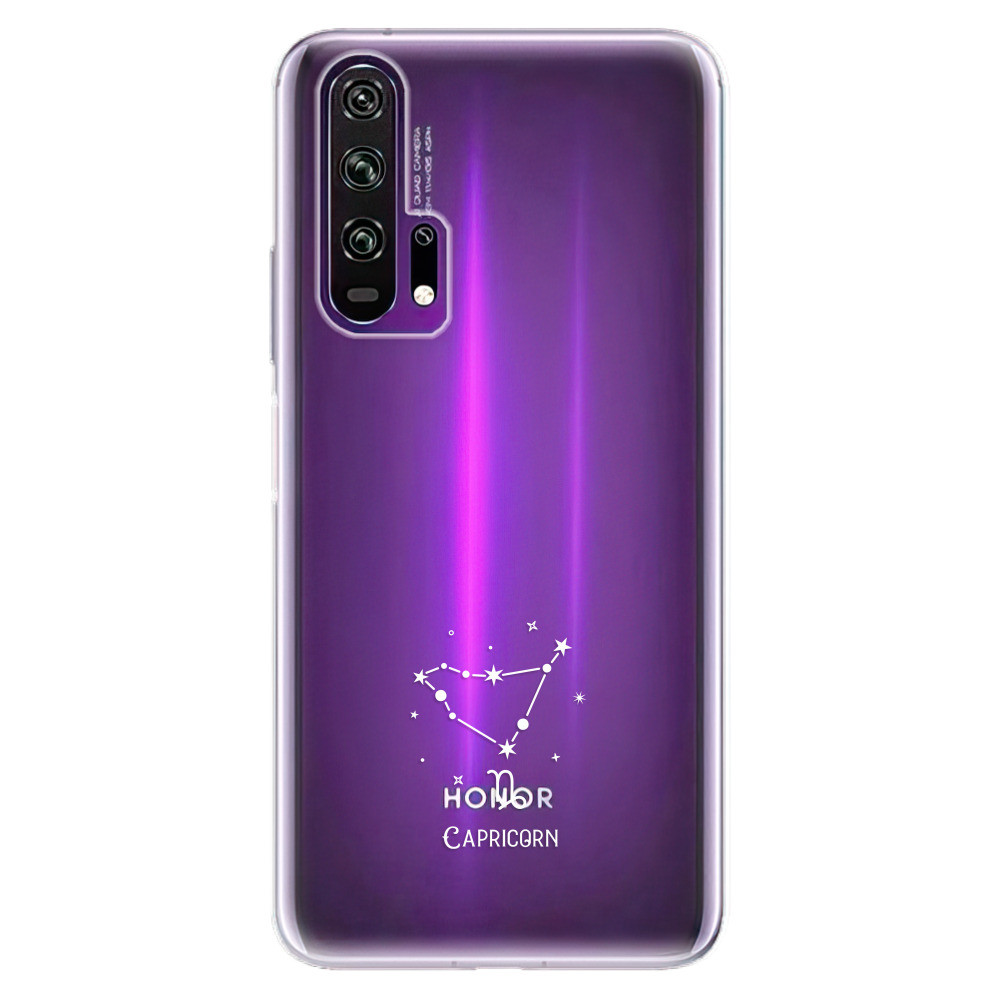 Odolné silikónové puzdro iSaprio - čiré - Kozoroh - Honor 20 Pro