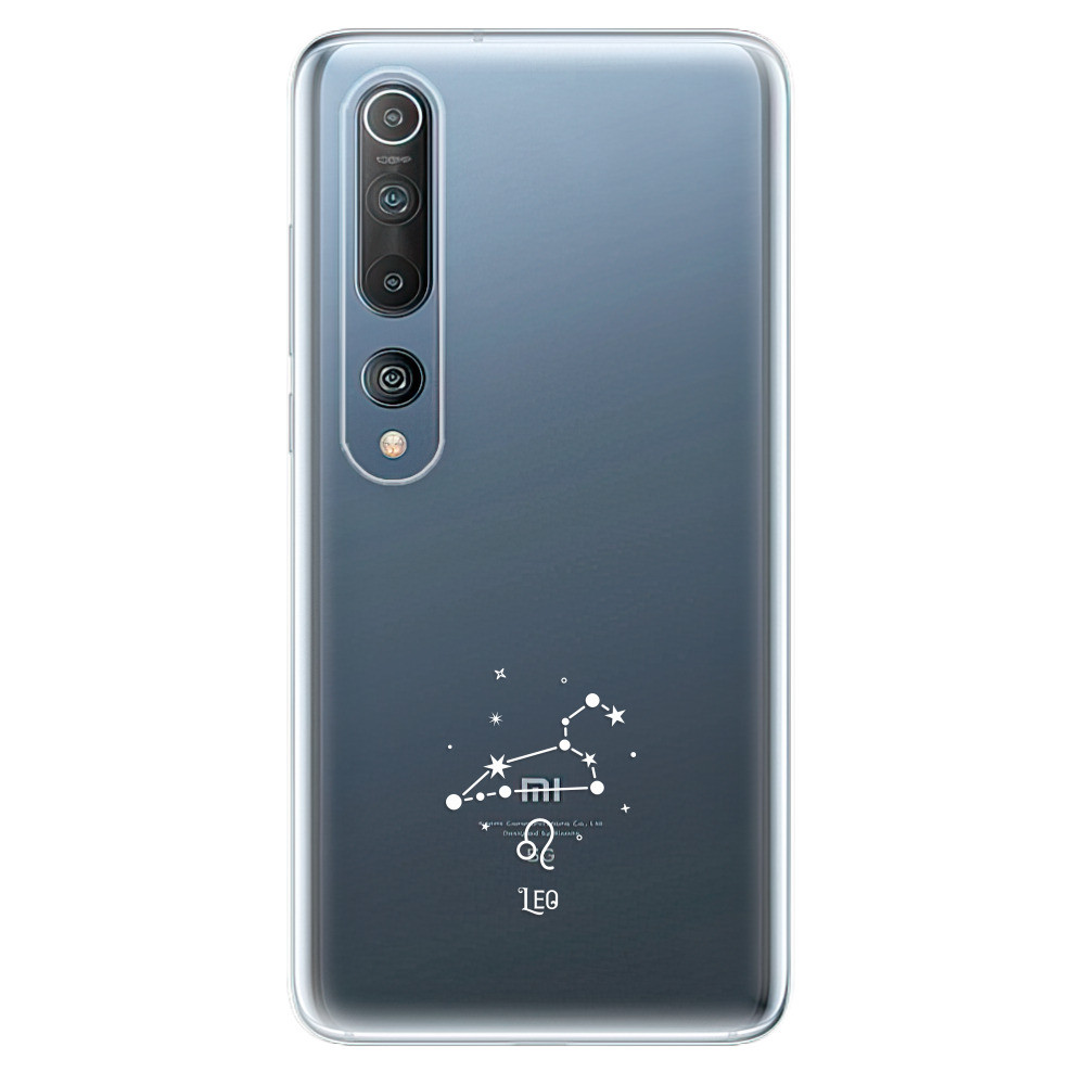 Odolné silikónové puzdro iSaprio - čiré - Lev - Xiaomi Mi 10 / Mi 10 Pro
