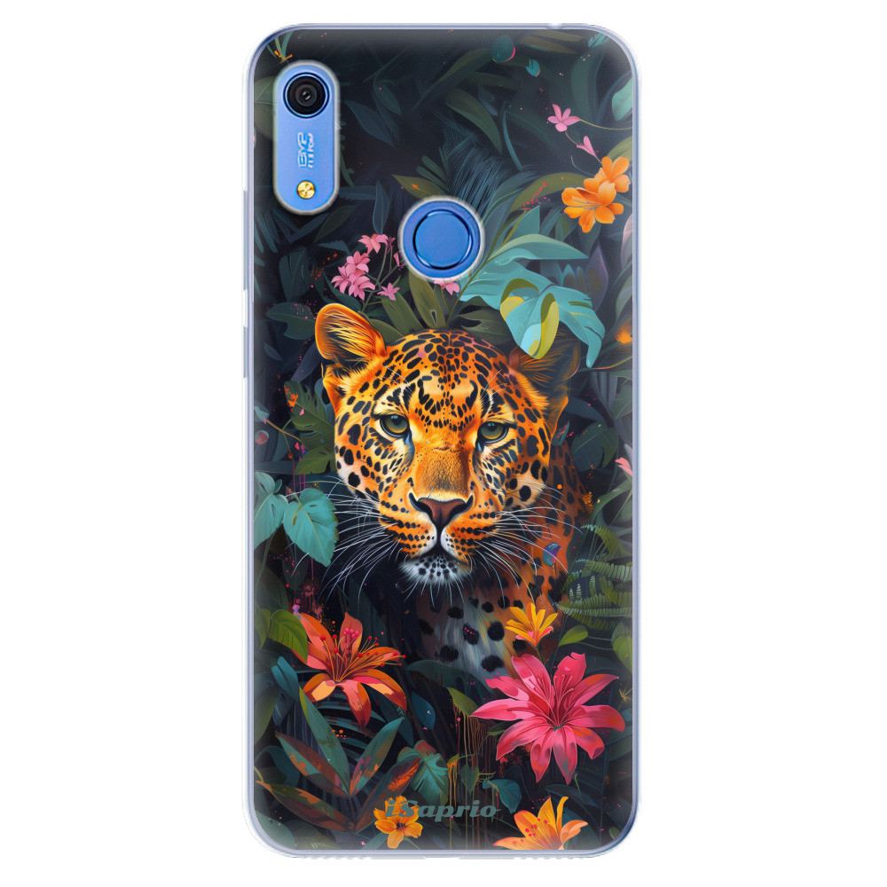 Odolné silikónové puzdro iSaprio - Flower Jaguar - Huawei Y6s