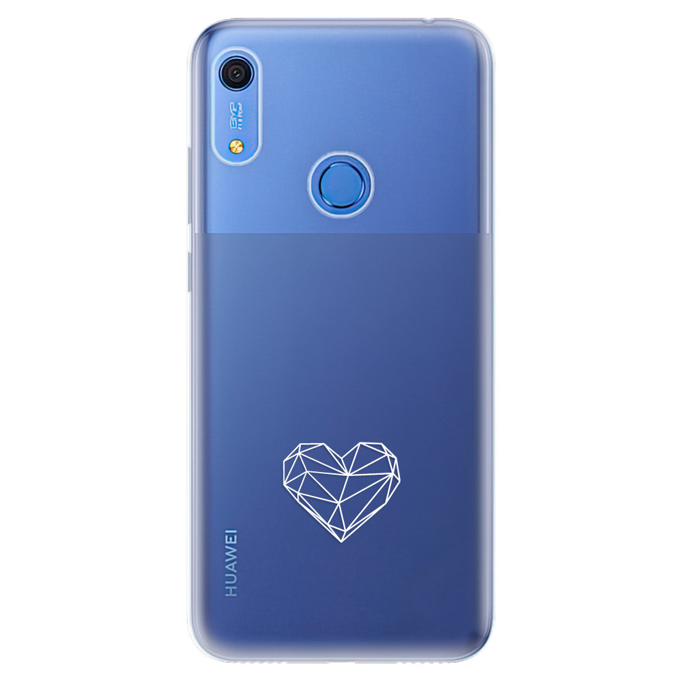 Odolné silikónové puzdro iSaprio - čiré - Digital Love - Huawei Y6s