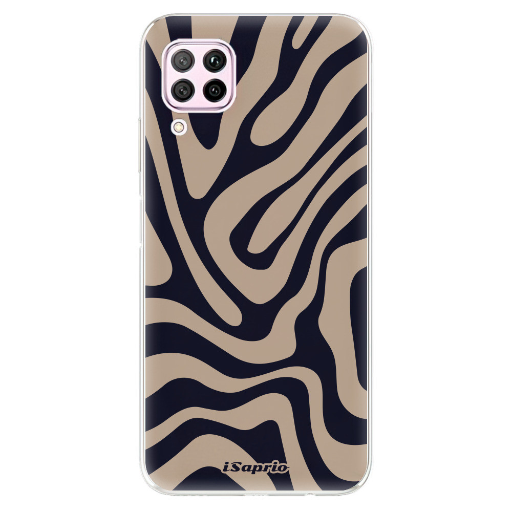 Odolné silikónové puzdro iSaprio - Zebra Black - Huawei P40 Lite