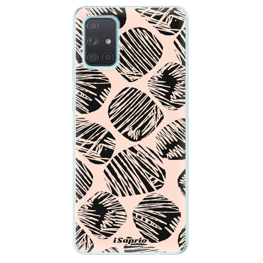 Odolné silikónové puzdro iSaprio - Shapes - Samsung Galaxy A71