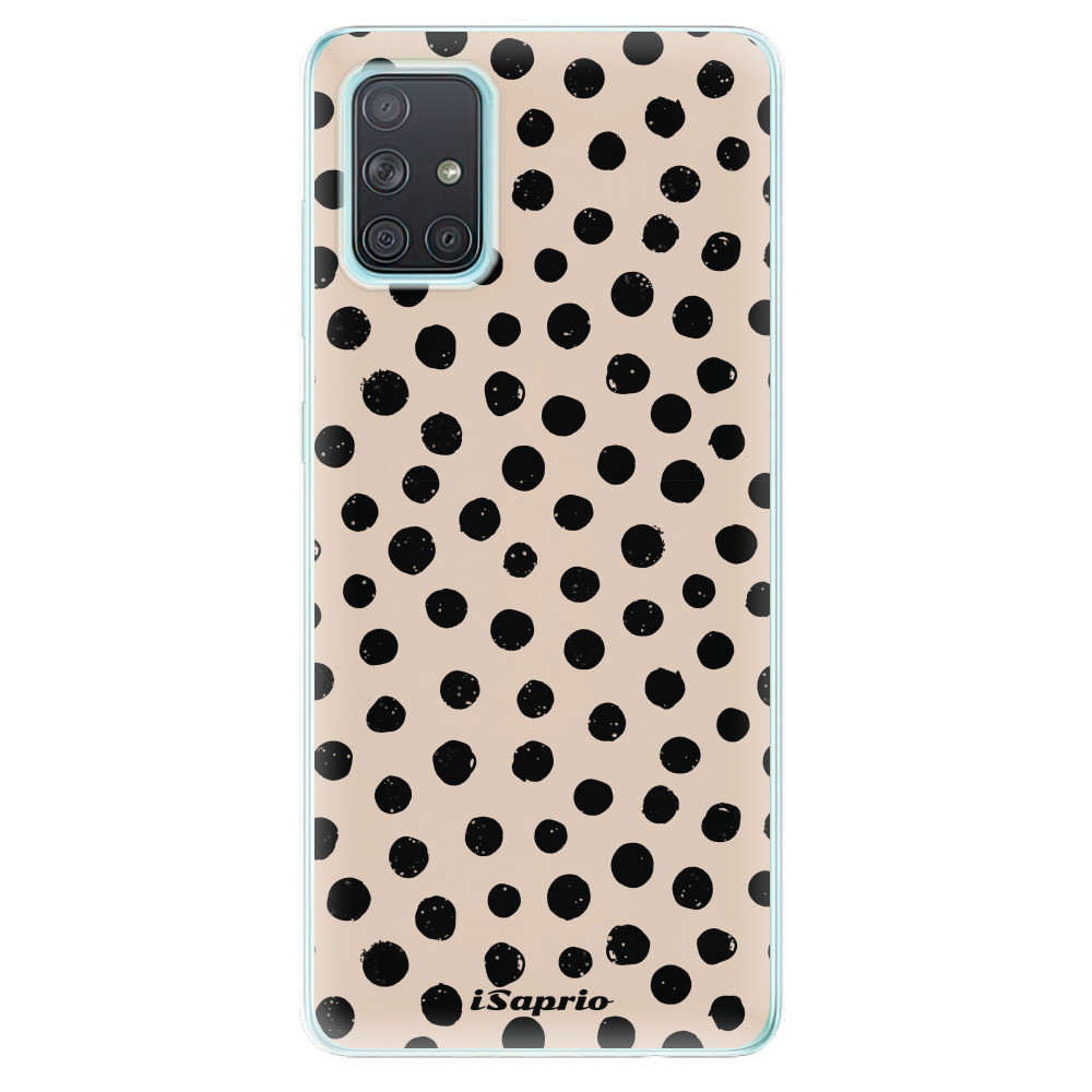 Odolné silikónové puzdro iSaprio - Dotted - Samsung Galaxy A71