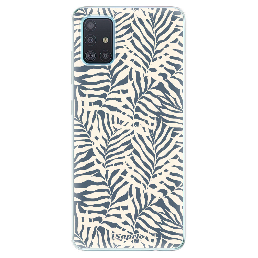 Odolné silikónové puzdro iSaprio - Blue Palms - Samsung Galaxy A51