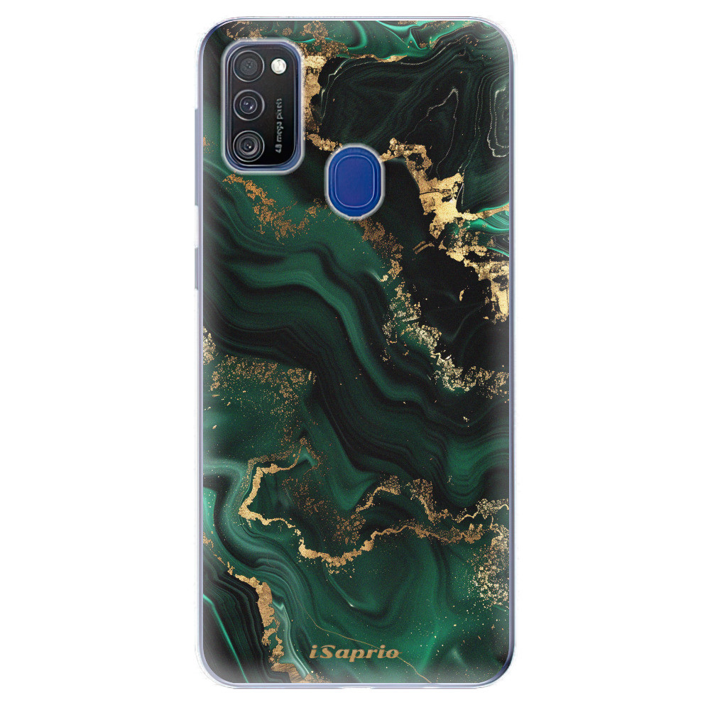 Odolné silikónové puzdro iSaprio - Emerald - Samsung Galaxy M21