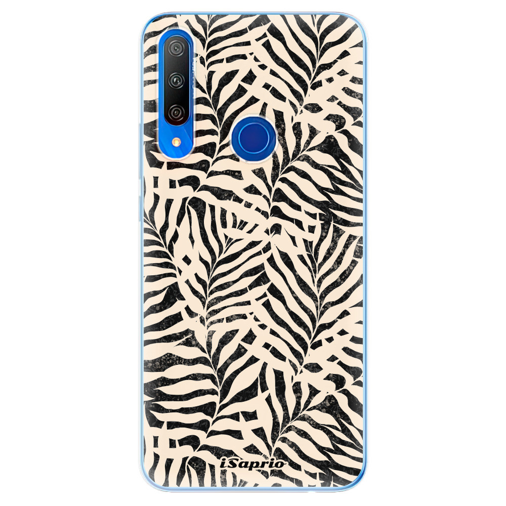Odolné silikónové puzdro iSaprio - Dark Palms - Huawei Honor 9X