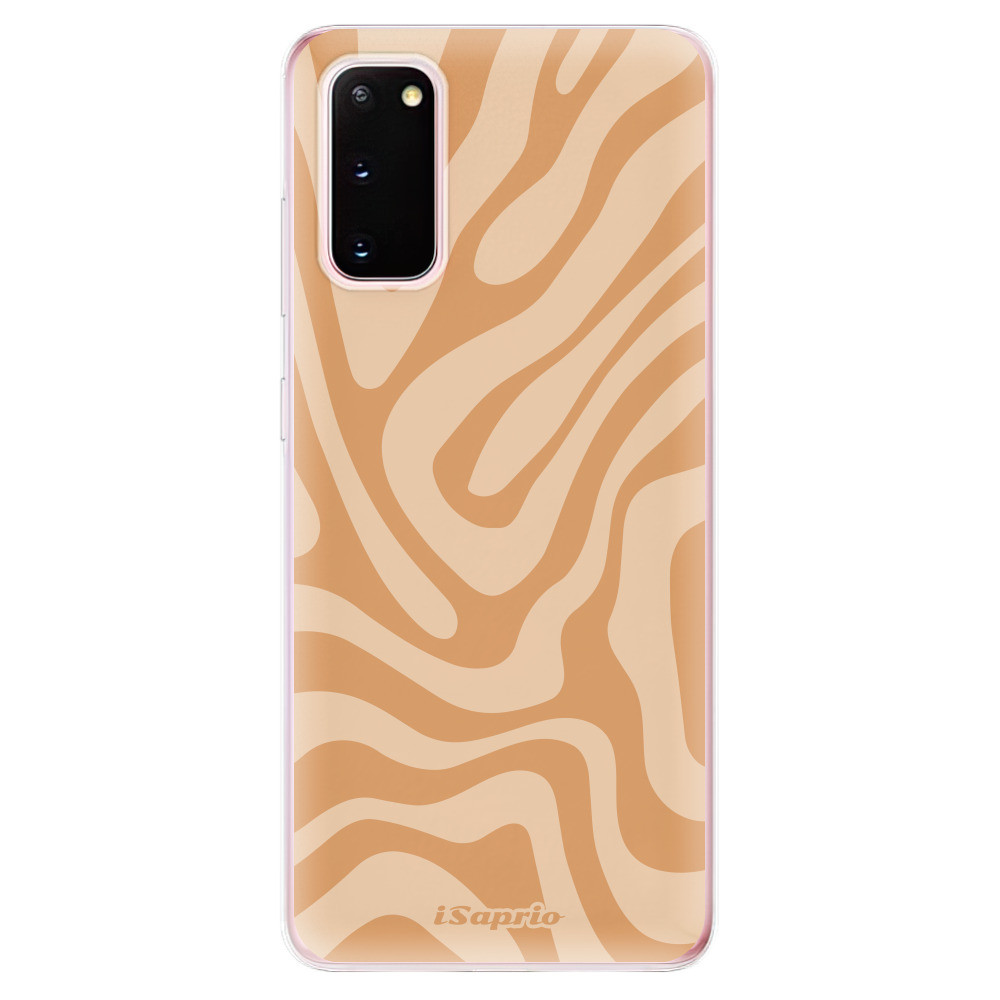 Odolné silikónové puzdro iSaprio - Zebra Orange - Samsung Galaxy S20