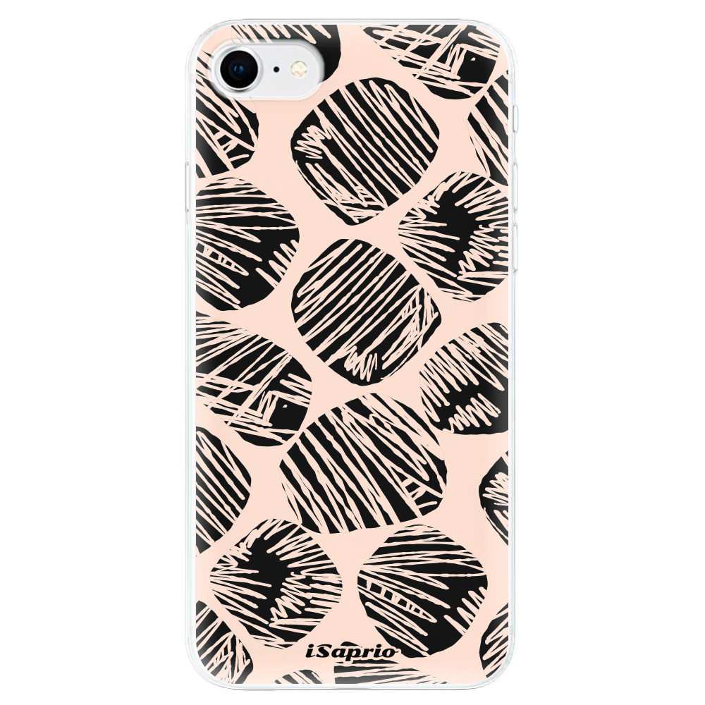 Odolné silikónové puzdro iSaprio - Shapes - iPhone SE 2020
