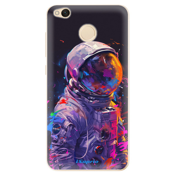 Odolné silikónové puzdro iSaprio - Neon Astronaut - Xiaomi Redmi 4X