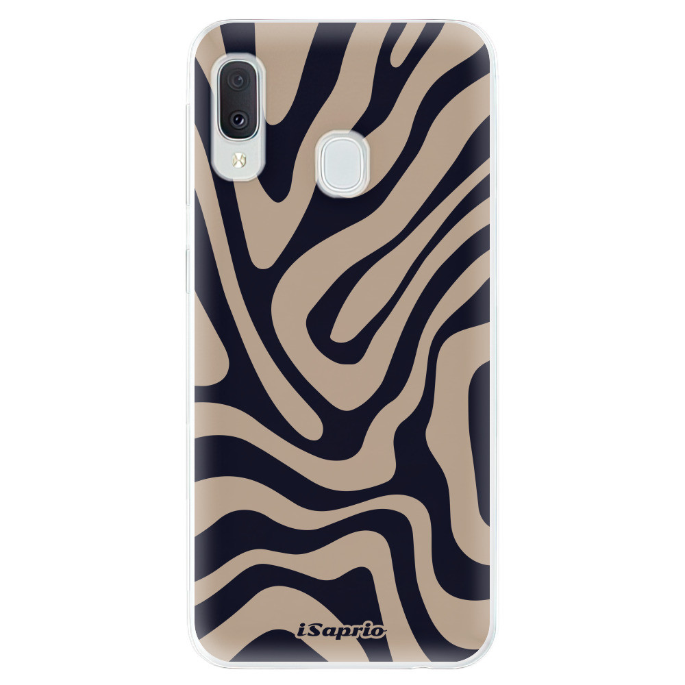 Odolné silikónové puzdro iSaprio - Zebra Black - Samsung Galaxy A20e
