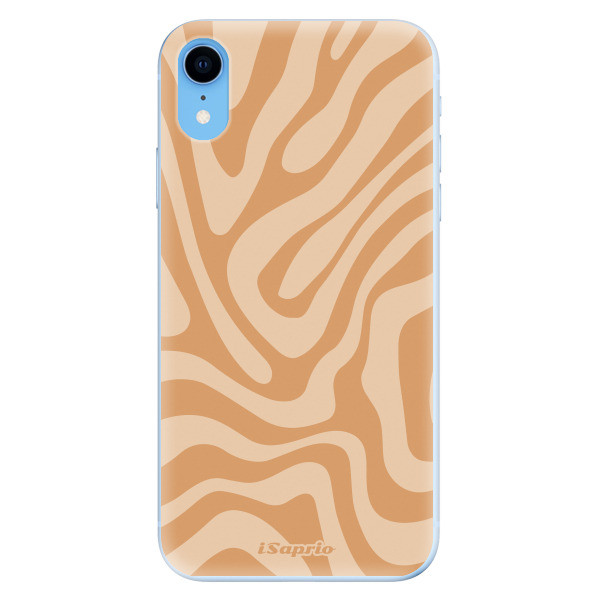 Odolné silikónové puzdro iSaprio - Zebra Orange - iPhone XR