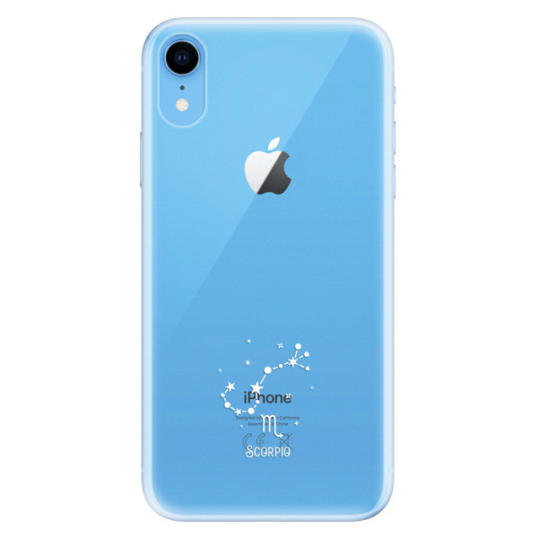 Odolné silikónové puzdro iSaprio - čiré - Štír - iPhone XR