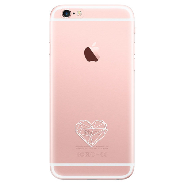 Odolné silikónové puzdro iSaprio - čiré - Digital Love - iPhone 6 Plus/6S Plus