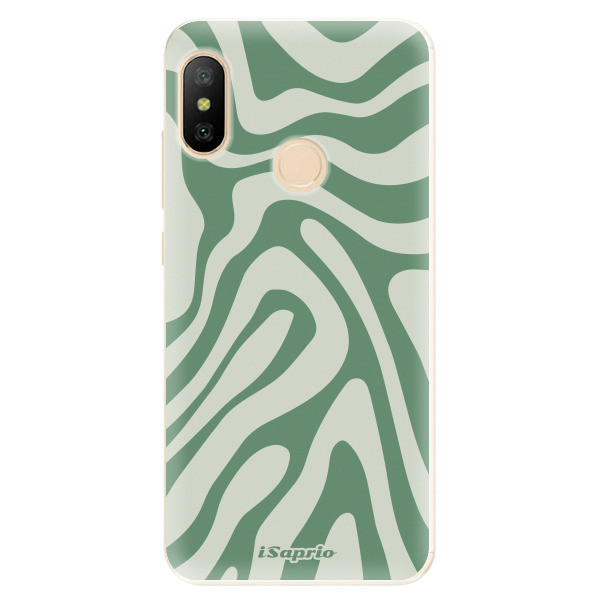 Odolné silikónové puzdro iSaprio - Zebra Green - Xiaomi Mi A2 Lite