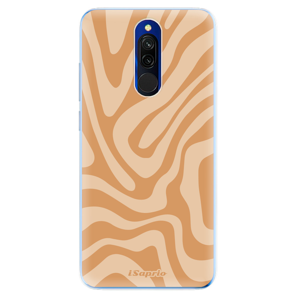 Odolné silikónové puzdro iSaprio - Zebra Orange - Xiaomi Redmi 8