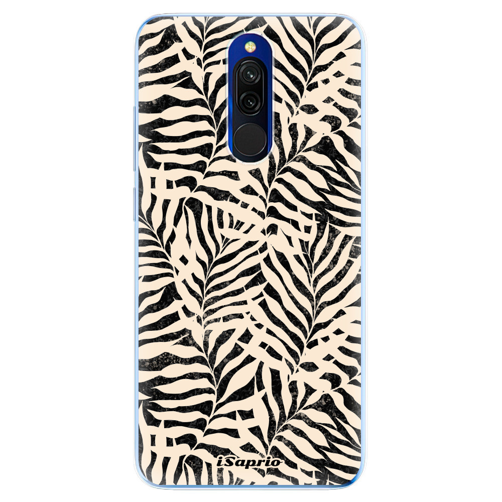 Odolné silikónové puzdro iSaprio - Dark Palms - Xiaomi Redmi 8