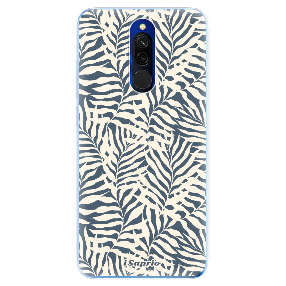 Odolné silikónové puzdro iSaprio - Blue Palms - Xiaomi Redmi 8