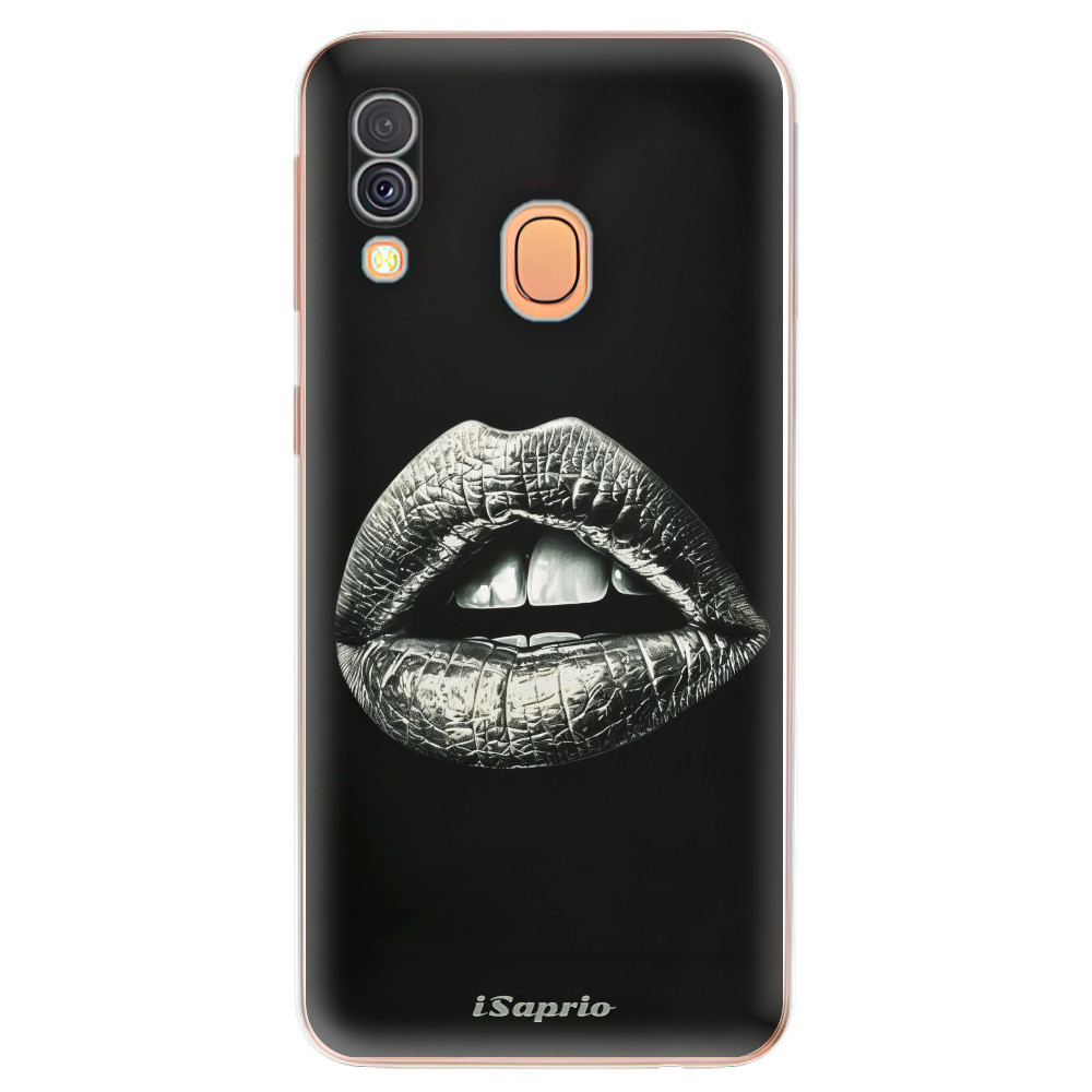 Odolné silikónové puzdro iSaprio - Lips - Samsung Galaxy A40